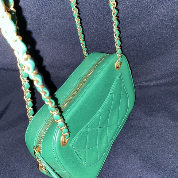 Chanel Button Up Camera Case Quilted Calfskin - Picture 2 of 5